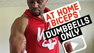 HOME BICEPS DUMBBELL WORKOUT