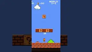 Goomba Trick in Super Mario Bros! 😮