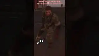 Когда отсидел ногу :)