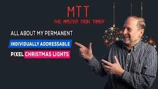 All About My Permanent Individually Addressable Pixel Christmas Lights: Part Two: The Build