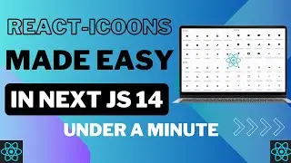 Effortless React Icons Setup in Next.js 14 | Quick Tutorial