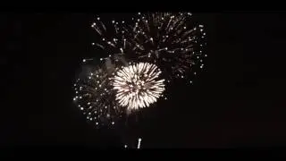 Fireworks happy New year 2016-2017 (4K)