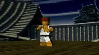 Street Fighter Ryu Lego