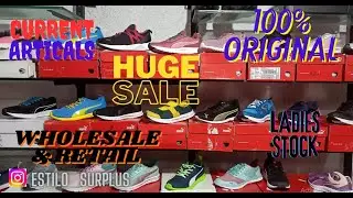 Wholesale & Retail, Footware, 100% Original, Best Price, Surplus