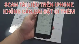 Scan documents on iPhone without installing additional applications