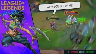 LOVE U AKALI :) | VERY AGGRESSIVE AKALI MONTAGE - WILD RIFT