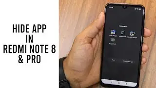 How to hide app in Redmi note 8 & Redmi note 8 Pro in 2025