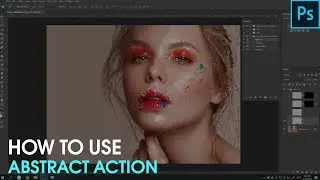 How to use Low Poly Photoshop Actions (Abstract)