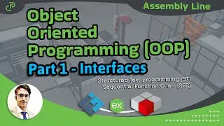 1. PLC Object Oriented Programming OOP of Assembly Line by Codesys simulated in factory IO #tutorial