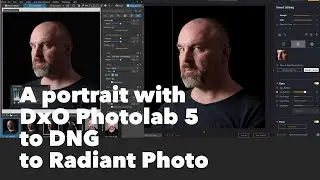 Portrait edit in DxO Photolab 5 then finished in Radiant Photo. How did it do?