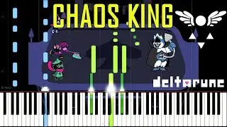 Chaos King - Deltarune (Undertale Series) [Synthesia Piano Tutorial]