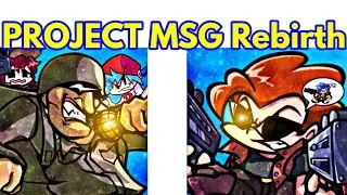 Friday Night Funkin' VS PROJECT MSG Rebirth (FNF Mod/Hard/Demo)