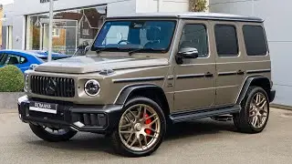 2025 Mercedes-AMG G63 Magno Edition - MANUFAKTUR Dark Olive Green Magno - Walkaround + Exhaust Sound