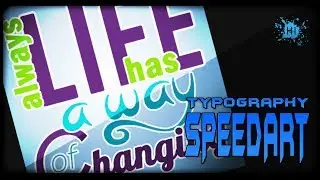 Typography Speedart | Photoshop