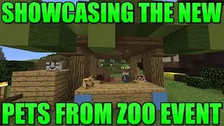 Showcasing The New Pets From Zoo Event | Hypixel SkyBlock