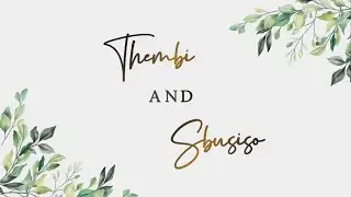 Wedding Invitation (Thembi & Sbusiso)