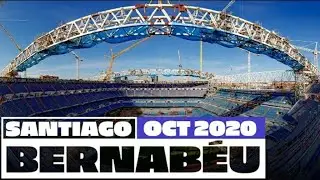 🏟 ¡Las obras del Santiago Bernabéu continúan avanzando!