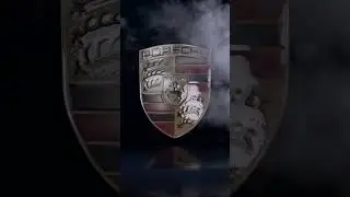 Porsche Smoke Logo Animation 