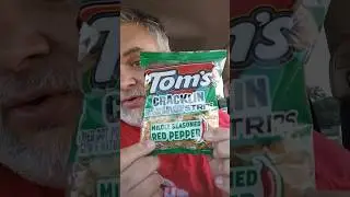 TOM'S Craklin Strips Mildly Seasoned Red Pepper!