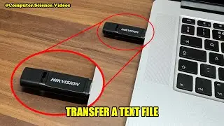 How to TRANSFER a Text File to a USB Flash Drive Using a Mac - Basic Tutorial | New