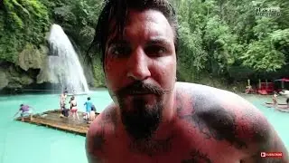 Almost caught a thief in Kawasan Falls