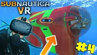 FIRST TIME IN CYCLOPS IN VIRTUAL REALITY! | Subnautica Gameplay (HTC Vive VR)