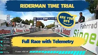 RiderMan | Time Trial | Cycling Race with Telemetry