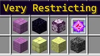Building with only End blocks