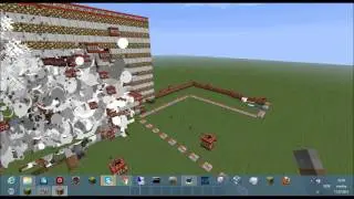 blowing up redstone in minecraft