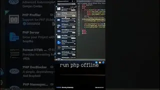 How to run PHP offline 