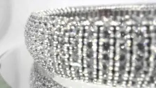 Diamond Cuff Bracelet with 413 Diamonds
