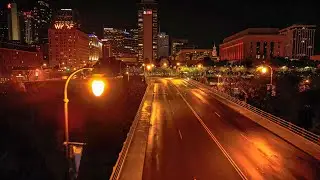 🌉 NIGHT DRONE in NASHVILLE — 4K Drone Video 🌉