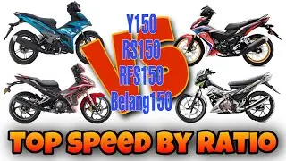 Live sembang pasal speed by ratio 4 jenis motor 150cc (belang/ysuku/rs150/rfs150