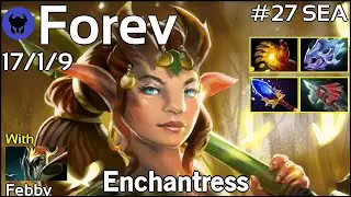 Forev plays Enchantress!!! Dota 2 7.22