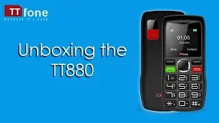 TTfone TT880 Unboxing | Easy Big Button Phone with Emergency SOS Button