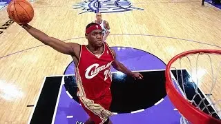 LeBron James' First NBA Game