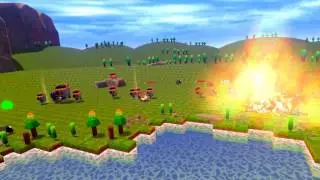 Exploding Sheep in Keep Defending