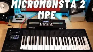 Audiothingies Micromonsta 2 Controlled by Osmose and Erae Touch