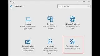 How To Make Display Language or Change The Default Language in Windows 10