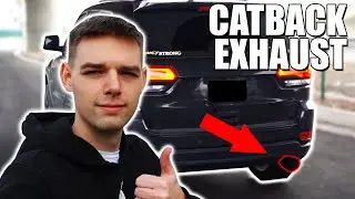 Installing a Catback Exhaust on my Jeep Grand Cherokee Altitude 3.6L v6 (aFe Install & Review 2020)