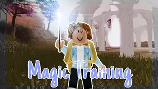 Roblox - O MELHOR JOGO DE MAGIA DO ROBLOX (Magic Training)