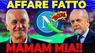 🔥😱💣È ESPLOSO STASERA! HA COLTO TUTTI DI SORPRESA! NESSUNO SE ASPETTAVA!NOTIZIE NAPOLI CALCIO