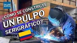 🐙🎨 ASÍ SE CONSTRUYE UN PULPO SERIGRÁFICO 🔥🔧