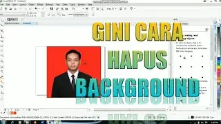 Cara Menghapus Background Foto di Corel Draw X7