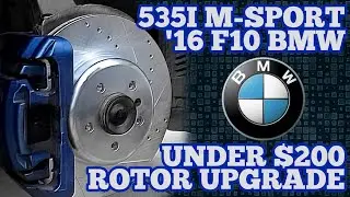 Replacing Brake pads and Rotors on BMW F10 535i M Sport