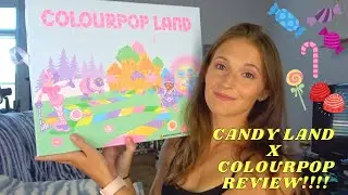 CANDY LAND x COLOURPOP COLLAB REVIEW