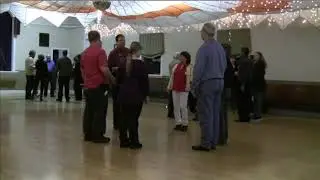 Learning  the beginning Square dance at Aloha Grance, Oregon #4