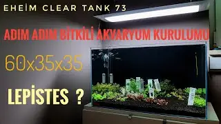 EHEİM CLEAR TANK 73 | STEP-BY-STEP PLANT AQUARIUM SETUP