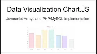 Chart.JS with Javascript & PHP MySQL