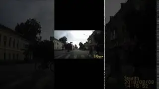 Авария с велосипедистом,  Алапаевск, 8 августа 2018